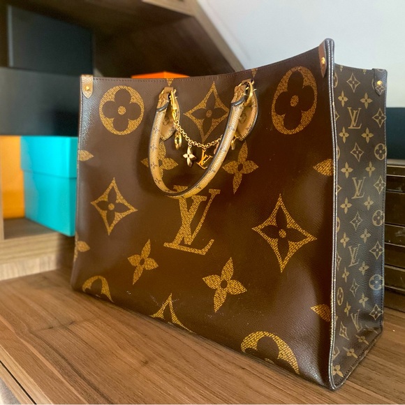 LV On-The-Go GM tote - Picture 4 of 6